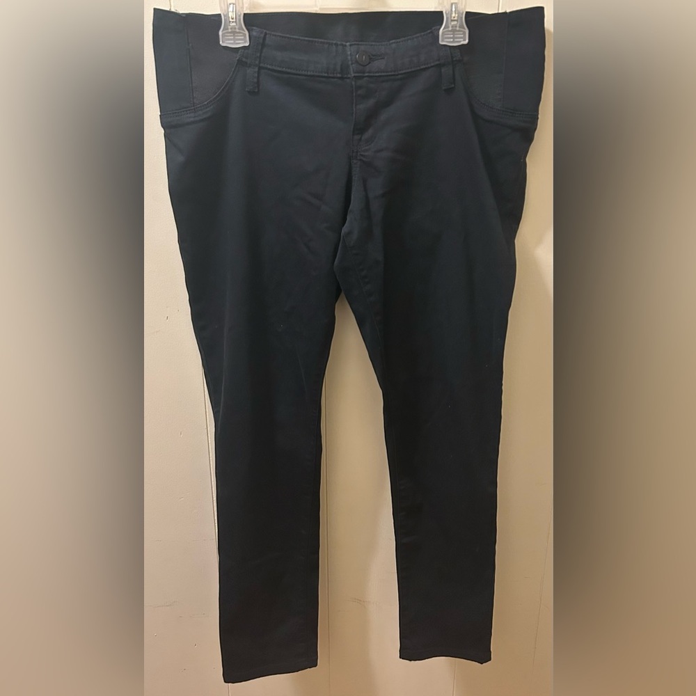 Isabel Maternity size 12 skinny jeans - black
